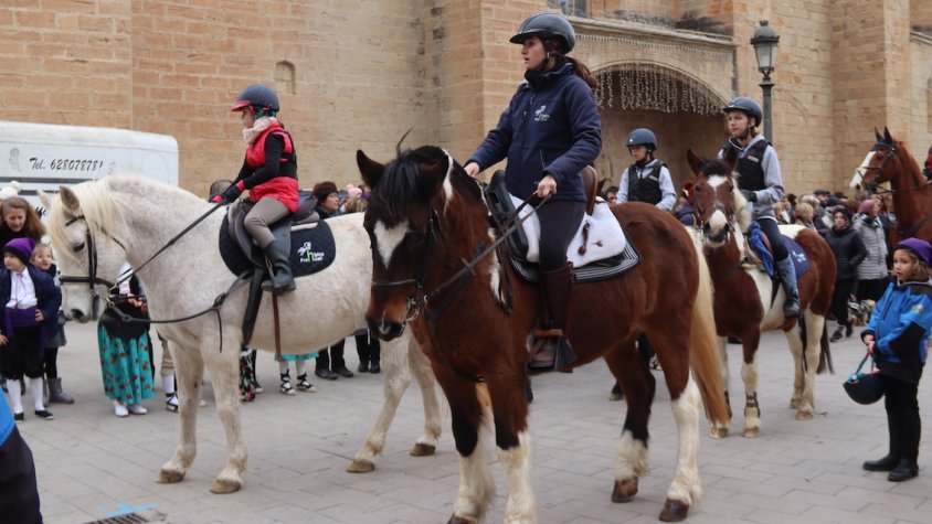 Els Tres Tombs a l'Espluga de Francolí se celebra amb les cavalleries locals