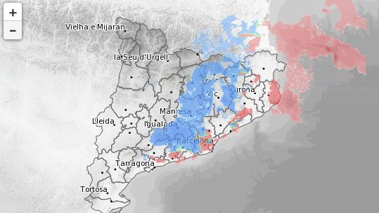 Comença a caure les primeres volves de neu en diversos punts de la Conca de Barberà