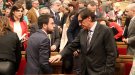 El Govern i el PSC anuncien un acord pels pressupostos de la Generalitat del 2023