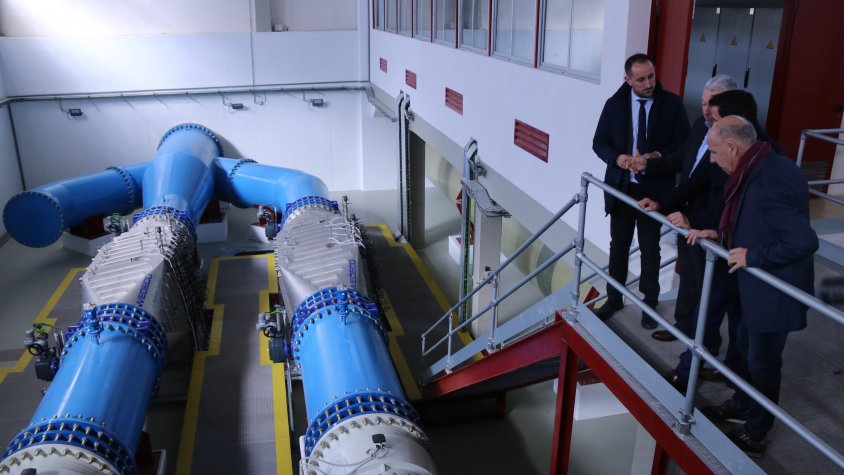 El CAT posa en marxa una planta de llum ultraviolada per millorar la potabilització de l'aigua