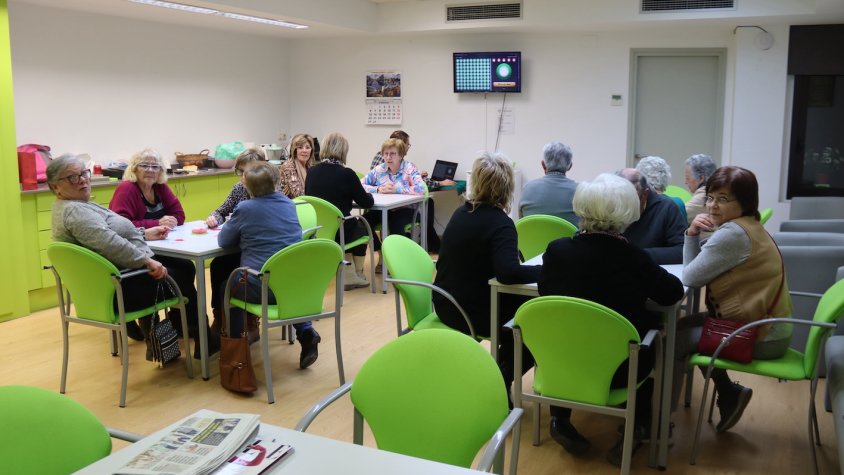 El casal dels jubilats de Rocafort reprèn l'activitat amb un Bingo