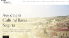 L’Associació Cultural  Baixa Segarra renova la seva pàgina web