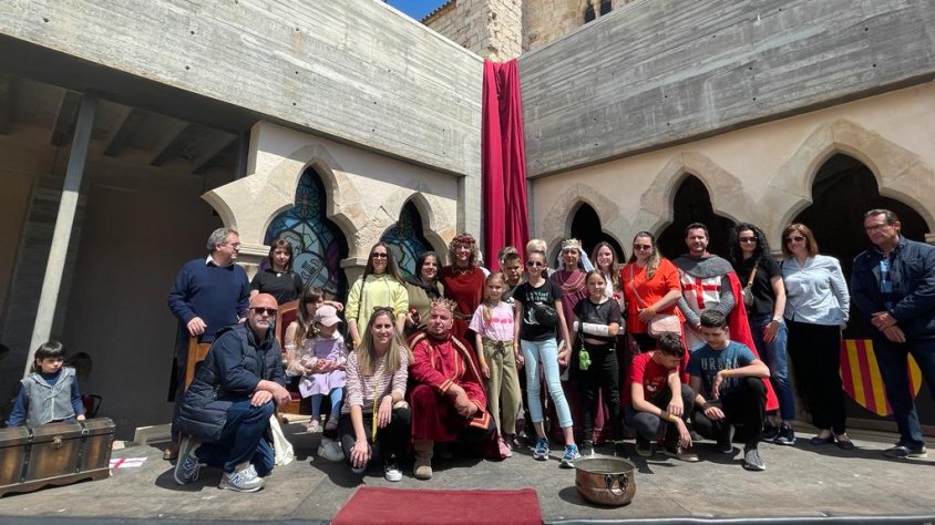 Durant la Setmana Medieval de Montblanc es va realitzar un espectacle infantil i una jornada organitzada des de l'Ajuntament per donar, als Ucraïnesos refugiats a la comarca, escalf i acolliment