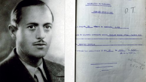 Presentació del llibre “Vida i afusellament de Mariano Borrell” al casal Montblanquí