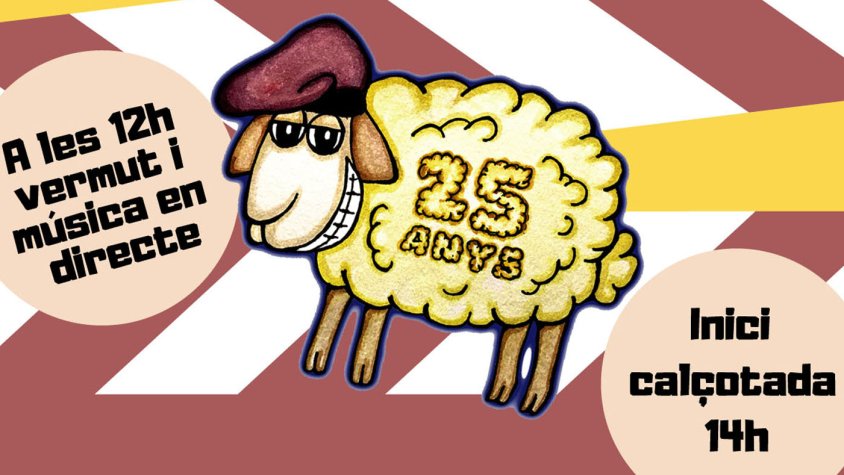 Cartell d'aquesta Calçotada esgarriada