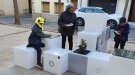 Sarral estrena zona de jocs amb biblioteca inclosa en la plaça Padreny