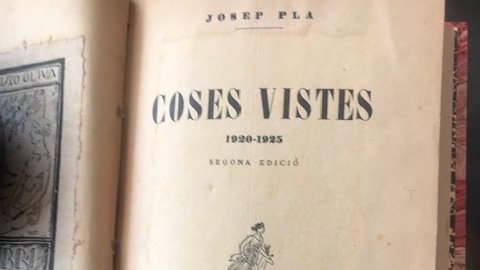 Josep Pla: autoretrat