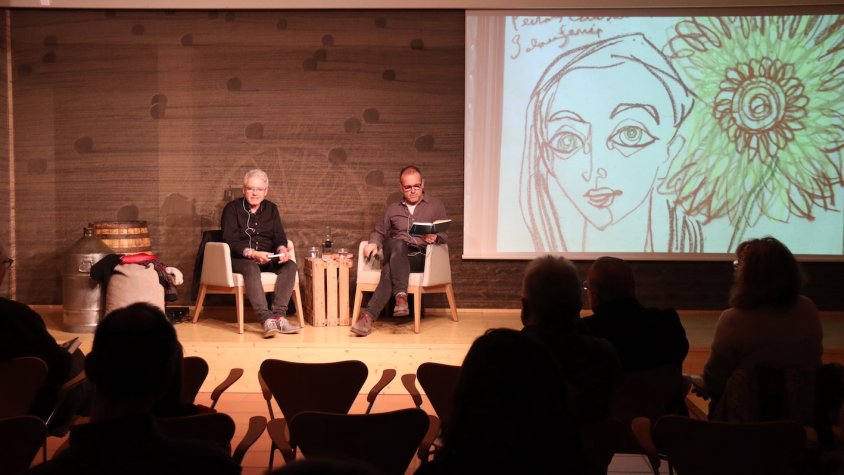 L'escriptor Màrius Serra ha presentat a l'Espluga de Francolí l'obra sobre Palau Ferré