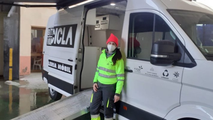 La deixalleria mòbil a Vimbodí i Poblet