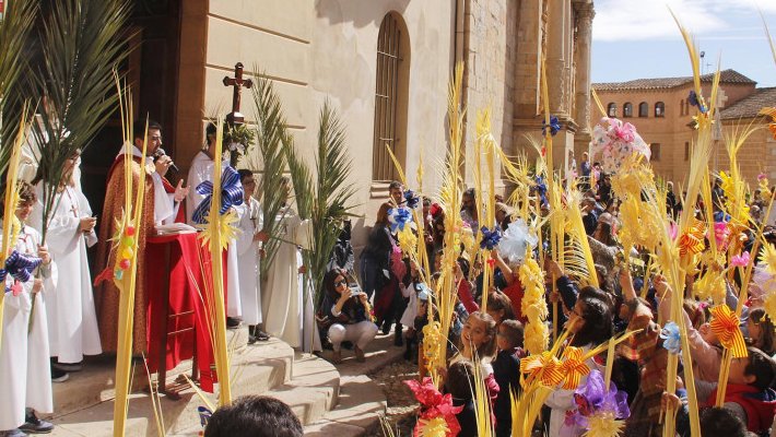 Els actes de la Setmana Santa començaran amb Diumenge de Rams