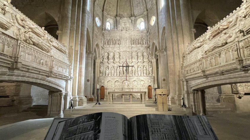 Presentació del llibre gràfic  ‘Poblet desaparegut’ al monestir