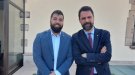 Pallissó, i el conseller d'Empresa, Roger Torrent, es reuneix amb els teixit empresarial de Montblanc