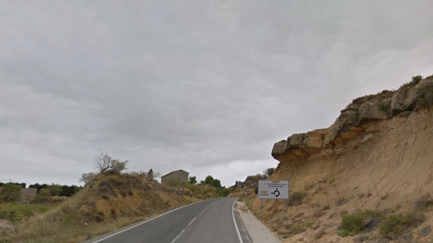 Accident a Vilanova de Prades: un motorista traslladat al Pius de Valls