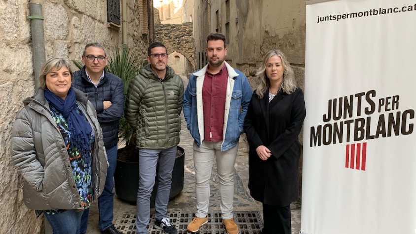 Junts per Montblanc presenta cinc membres més de la seva llista per les eleccions municipals