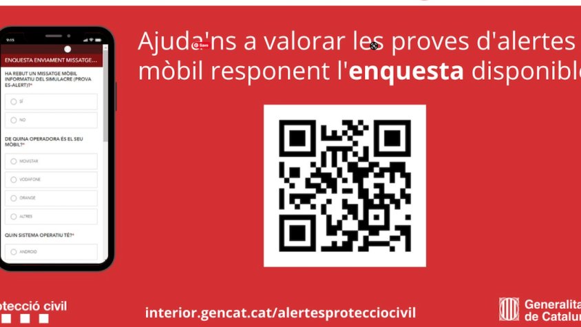 Demà es farà la prova del sistema d'alertes de Protecció Civil a la Conca de Barberà