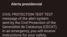 Els telèfons mòbils de la Conca també es posen a prova del sistema d'alertes de Protecció Civil