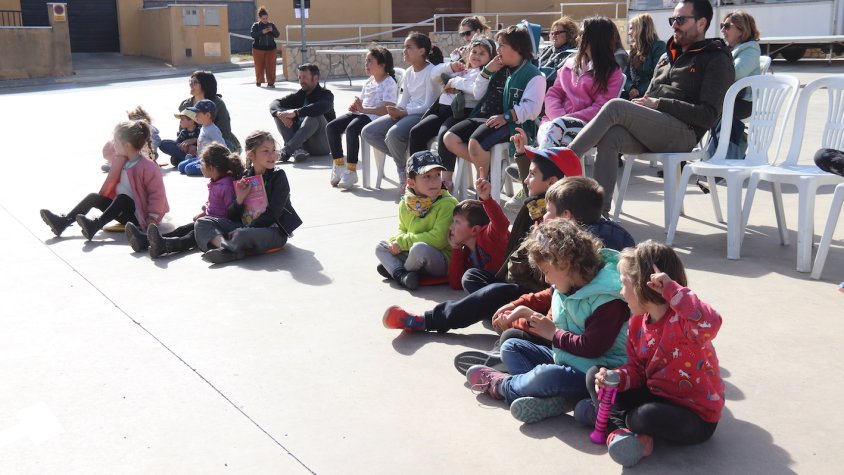 Els infants esdevenen els protagonistes del dia a Sarral