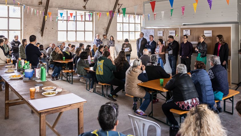 Presentació de la llista, aquest dissabte 15 d'abril