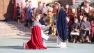 L'Entrega de la Rosa se celebra al Foradot en la diada de Sant Jordi