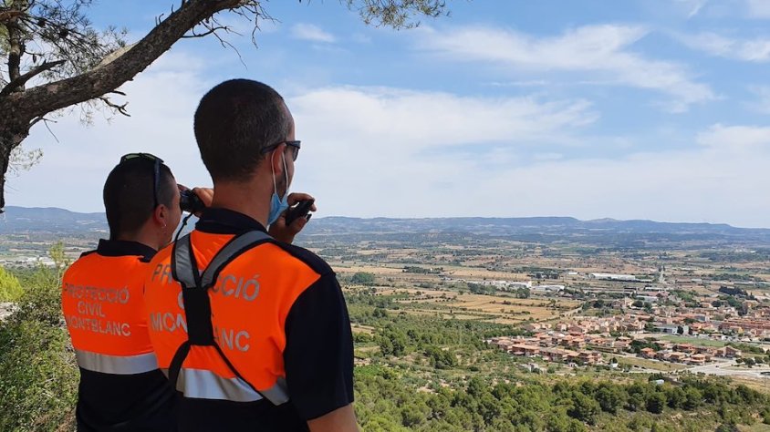 Durant la tarda d'avui, dilluns 24 d'abril, protecció civil organitzarà cerques al voltant de la zona on el cavall es va extraviar