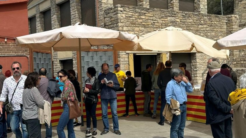 El Rector de Vallfogona protagonitza la diada de Sant Jordi de  Vallfogona de Riucorb 