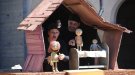 Un espectacle de titelles tanca els actes familiars del claustre de Sant Francesc
