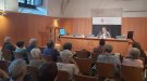 L'alcalde de Montblanc, Josep Andreu, protagonitza una conferència a l'Institut d'Estudis Catalans