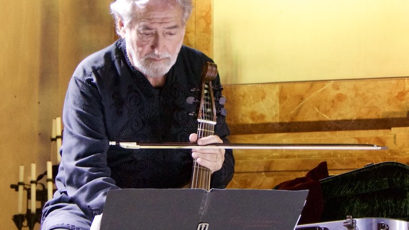 Jordi Savall durant les Nits Musicals del 2022.