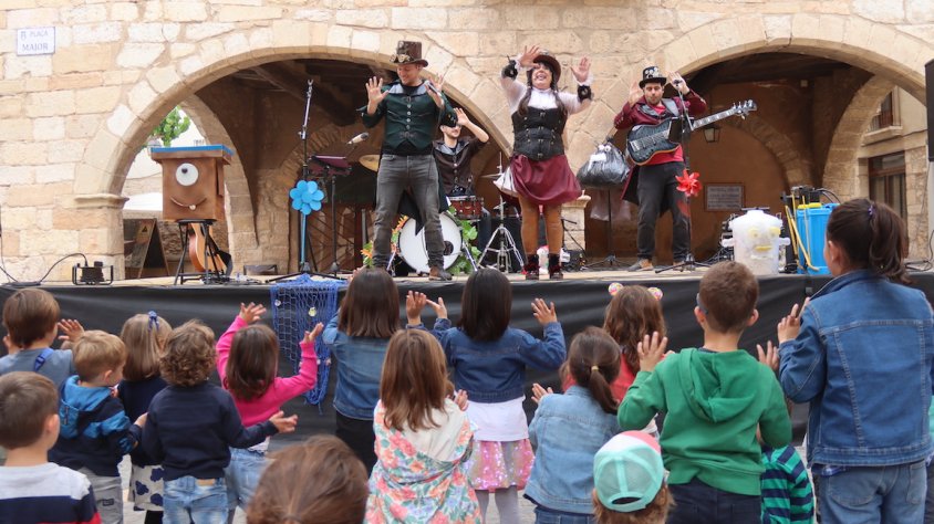 Reivindicació, ritme i festa, en l'espectacle infantil "Stop. Escoltem el planeta"