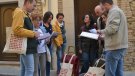 Som l'Espluga promou durant una setmana el porta a porta electoral per l'Espluga de Francolí