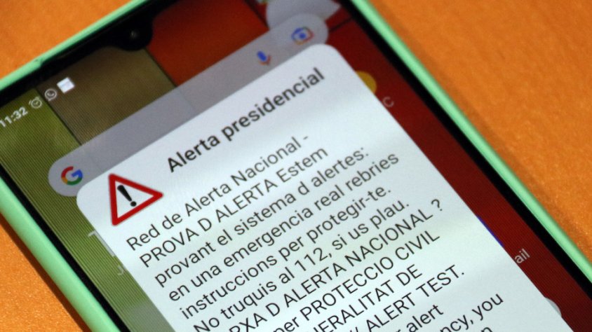 Protecció Civil repetirà la prova d'alertes al mòbil a Tarragona, l'Ebre i el Penedès 