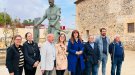 Laura Borràs visita Montblanc per donar suport a la campanya de Pep Andreu 