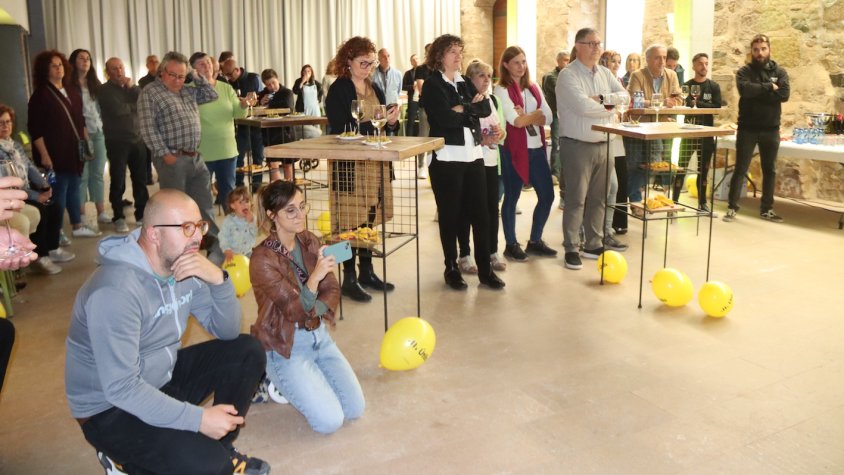 Esquerra Montblanc fa un final de campanya amb totes les candidatures i sopar multitudinari