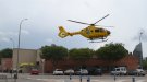Evacuació en helicopter del CAP de Montblanc