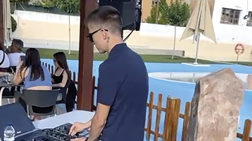 Un moment de la festa, diumenge passat a la tarda