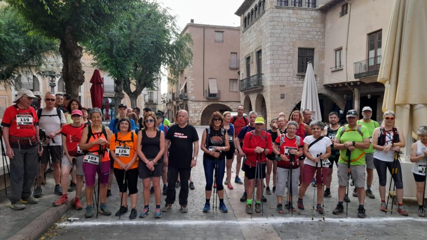 Tot preparat per la 31a pujada i 24a caminada a l'ermita de Sant Joan de Montblanc