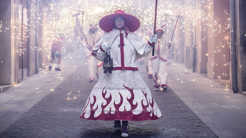 Arribada de la Flama del Canigó a Santa Coloma de Queralt