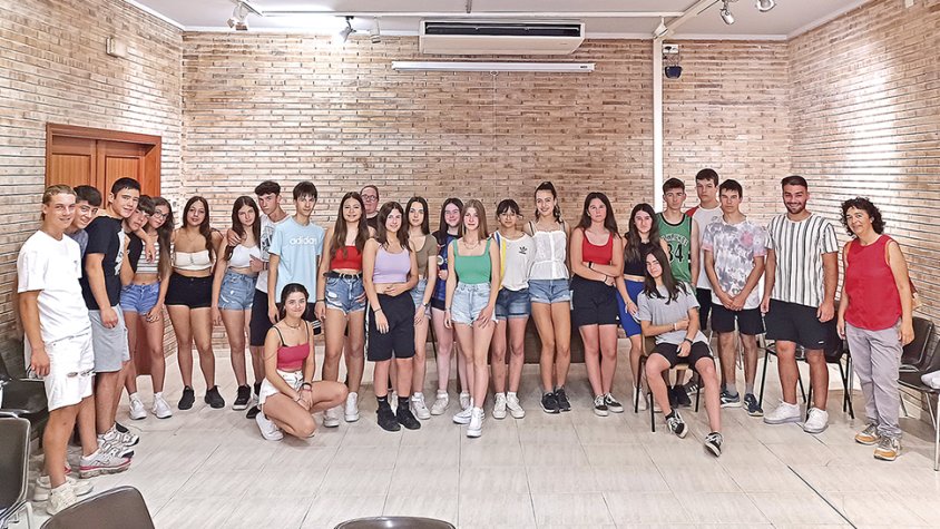 Imatge dels participants en aquest curs a Sarral