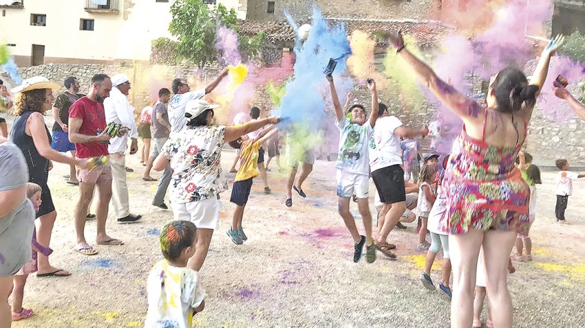 Imatge d'una edició anterior de la festa Holy a Montbrió de la Marca