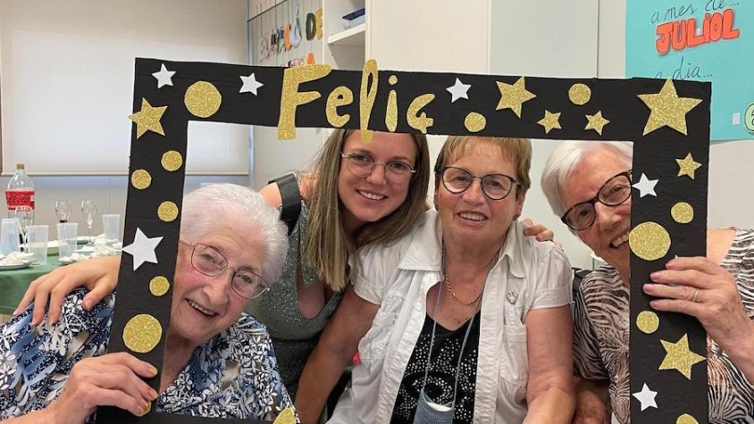 El centre de dia de Blancafort celebra el seu cinquè aniversari amb bones notícies