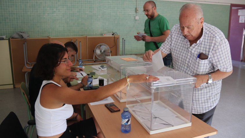 Arranca la jornada electoral del 23J que decidirà la composició del Congrés dels Diputats i el Senat
