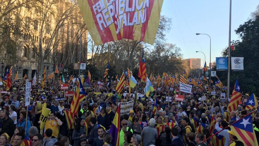 La Conca de Barberà no ha faltat a la manifestació de Madrid