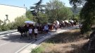 Els portants de l'aigua de Sant Magí inicien la 30a baixada cap a Tarragona després de mesos d'incertesa per la sequera