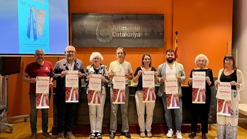 Presentació institucional de Terrània a la seu d'Artesania de Catalunya