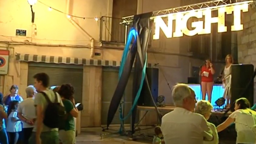 Primera edició de La Ganga Food Nigth en què es va presentar la targeta TotVila el 2018