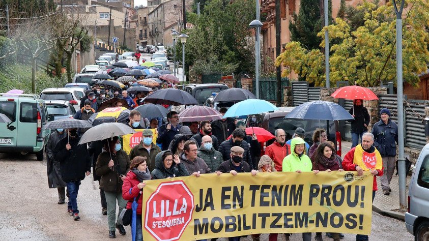 L'Ajuntament de Montblanc convoca una manifestació conjuntament amb el veïnat de Lilla