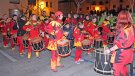 Arriba la VIII Timbalada  dels Dimonis de Montblanc