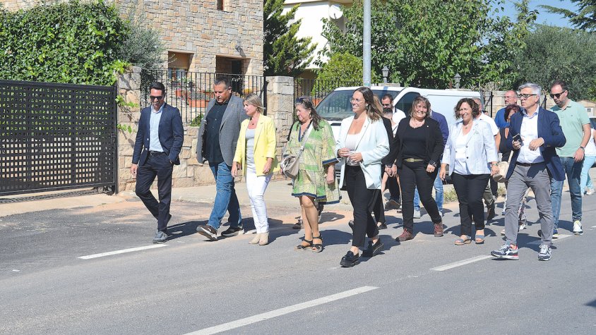 S'inaugura les millores viàries entre Solivella i Blancafort