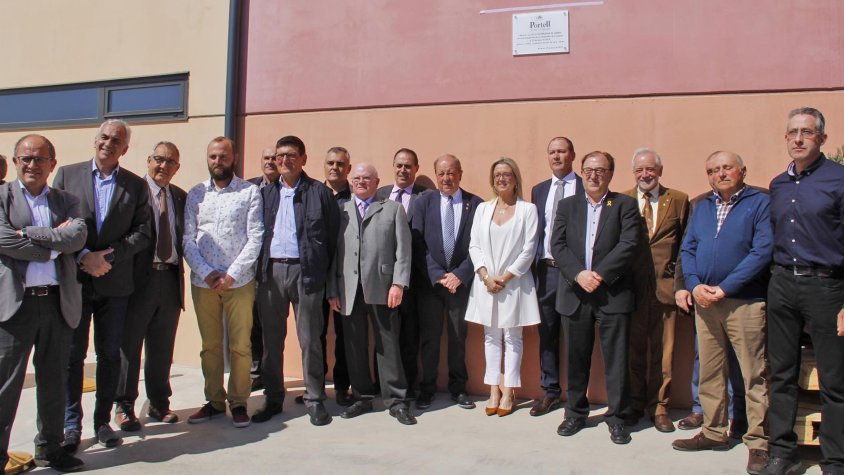 La Vinícola de Sarral inaugura el nou edifici d'elaboració de cava Portell