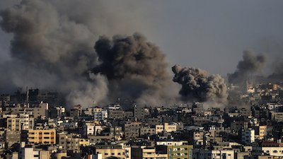 Bombardejos a Gaza
